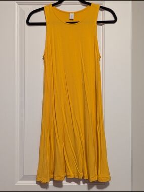 2/$20 Old Navy Women’s Bright Yellow Sleeveless Swing Dress – Size Small Petite